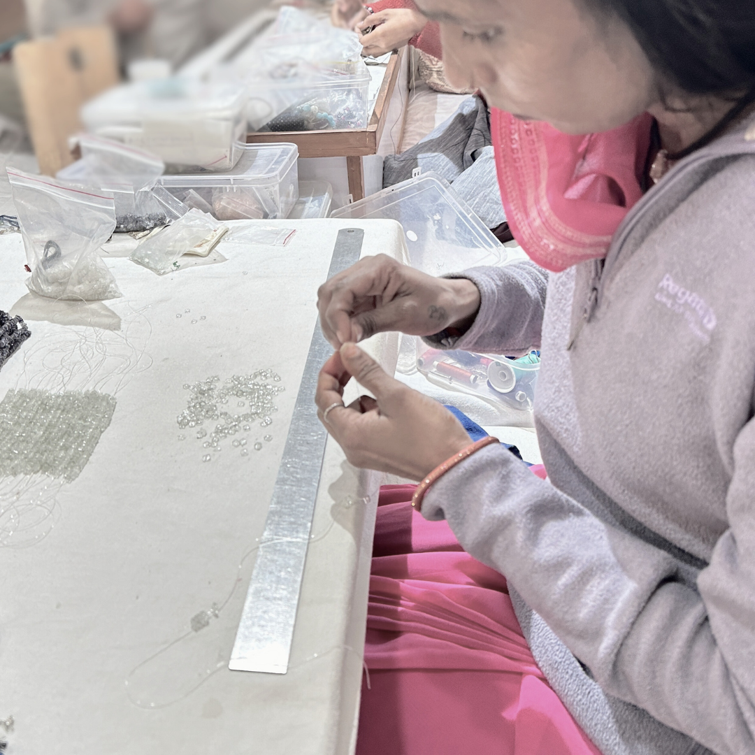 Black Spinal Nadi Necklace